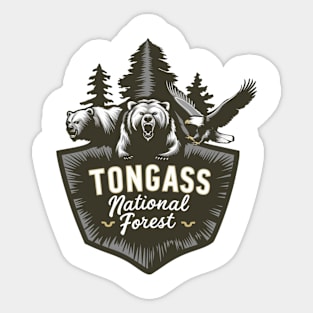 Tongass Wildlife Sticker